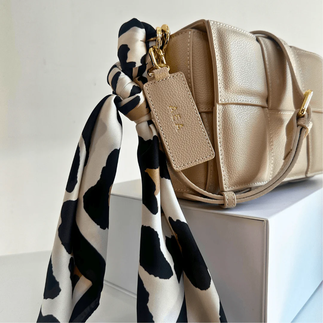 Soho City Luxe Leather Bag - Ecru - Image 10