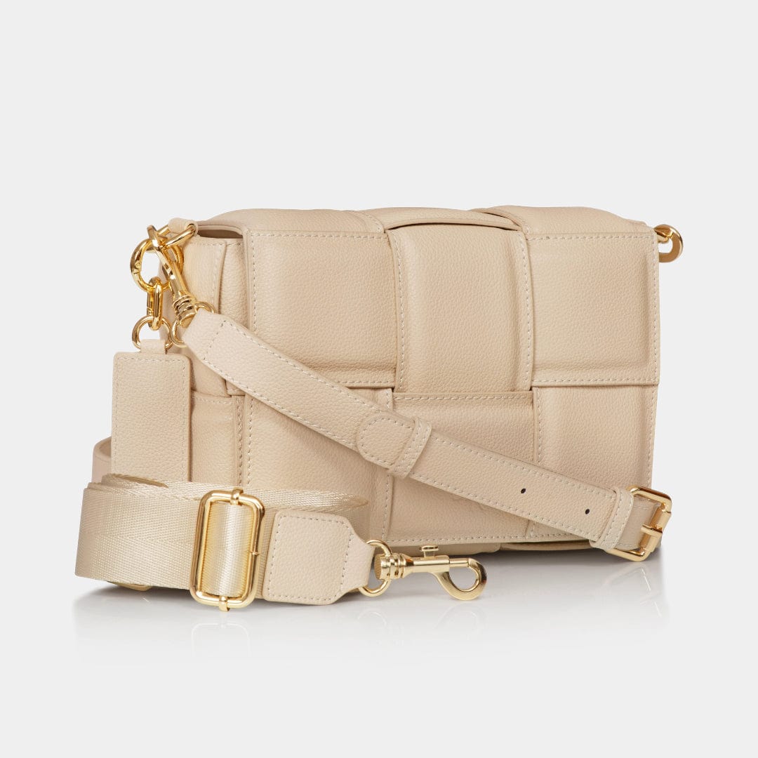 Soho City Luxe Leather Bag - Ecru - Image 5