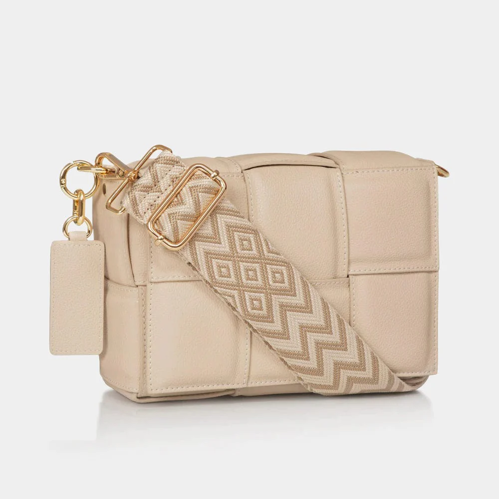Soho City Luxe Leather Bag - Ecru - Image 8