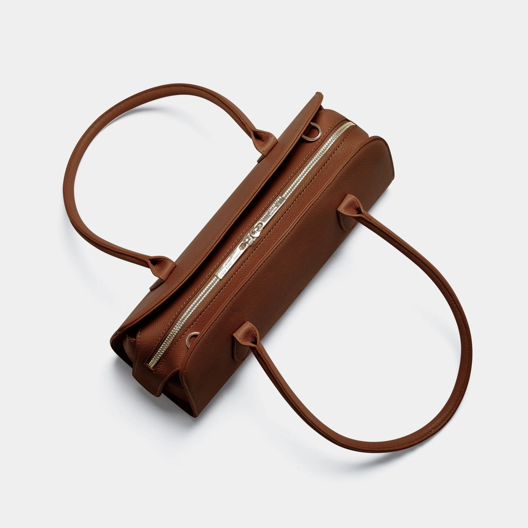 The Hampshire East West bag Dark Tan - Image 4