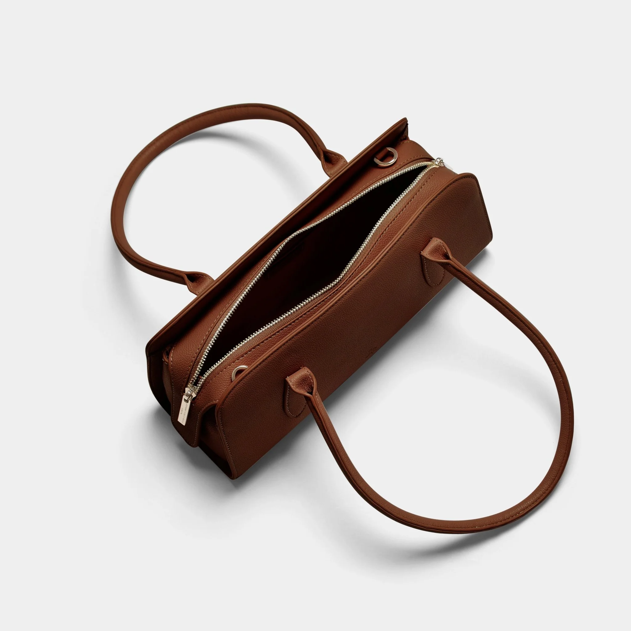 The Hampshire East West bag Dark Tan - Image 5