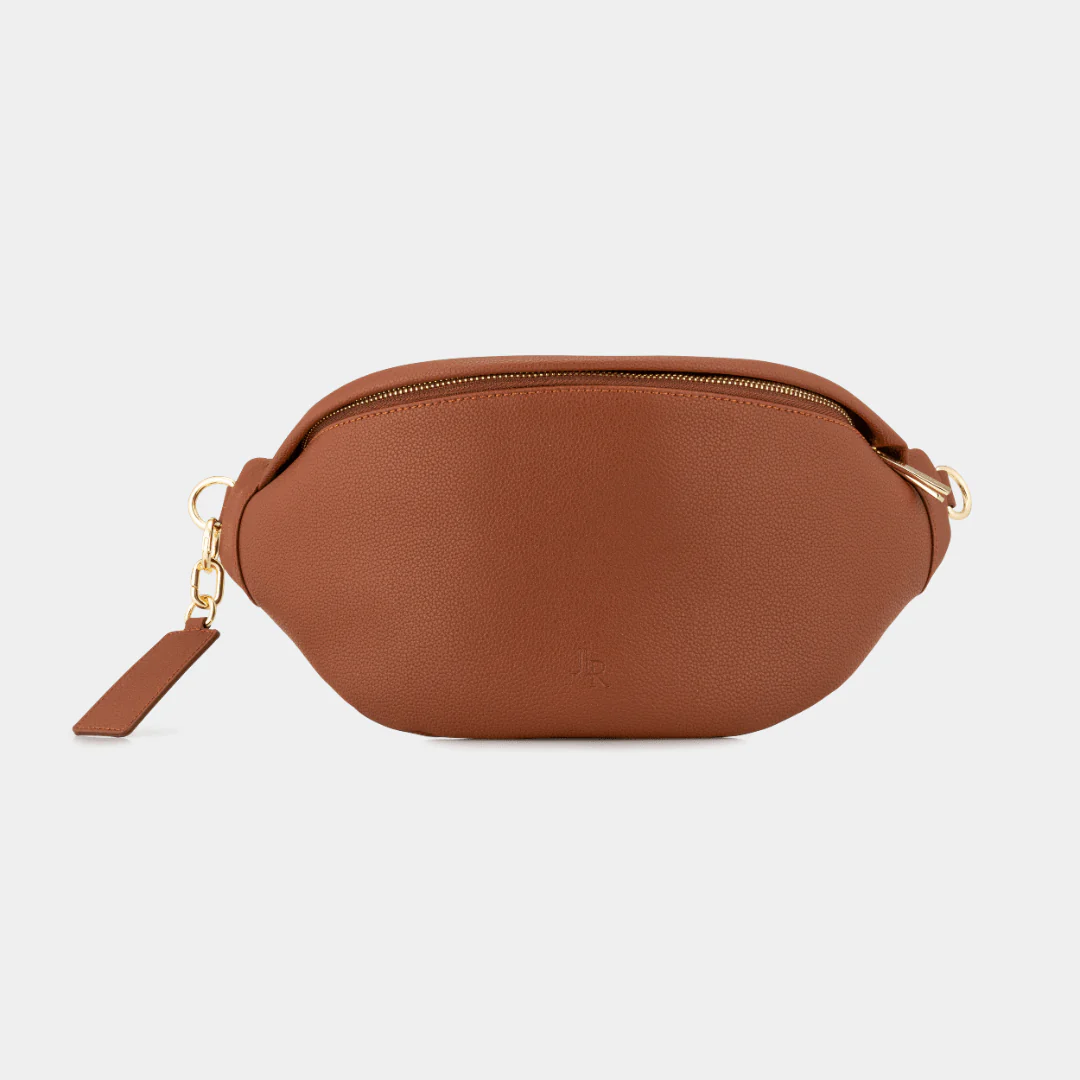 Hampstead Luxe Leather Sling Bag -Tan - Image 5