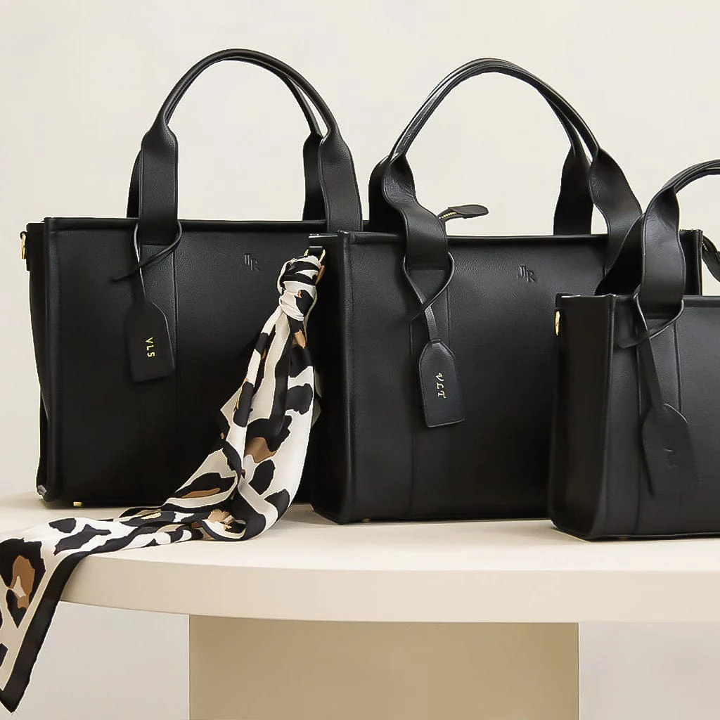 *IN STOCK*Maxi Taylor Luxe Leather Tote Bag - Dark brown - Image 6