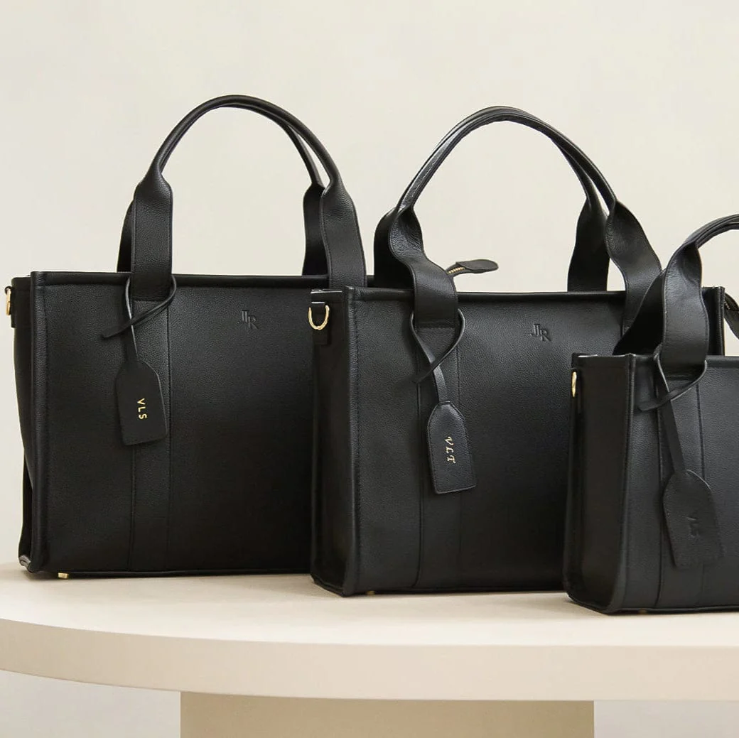 *IN STOCK*Maxi Taylor Luxe Leather Tote Bag - Dark brown - Image 9