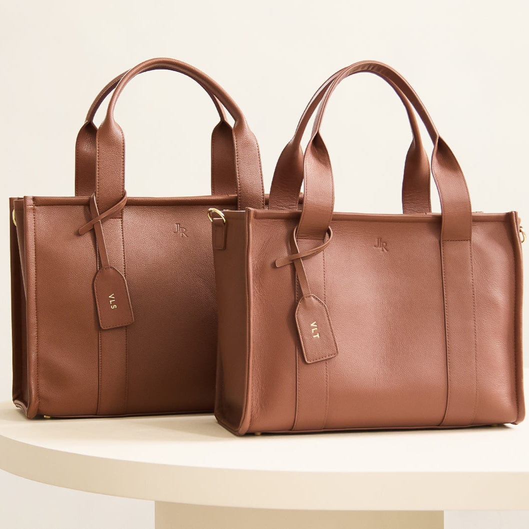 Medium Taylor Tote bag - Dark Brown Suede *Pre-Order* - Image 6