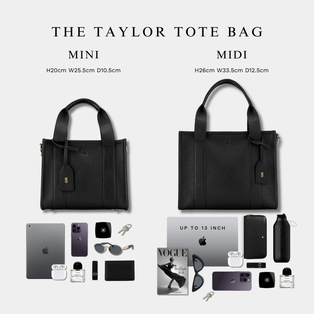 Medium Taylor Tote bag - Dark Brown Suede *Pre-Order* - Image 7