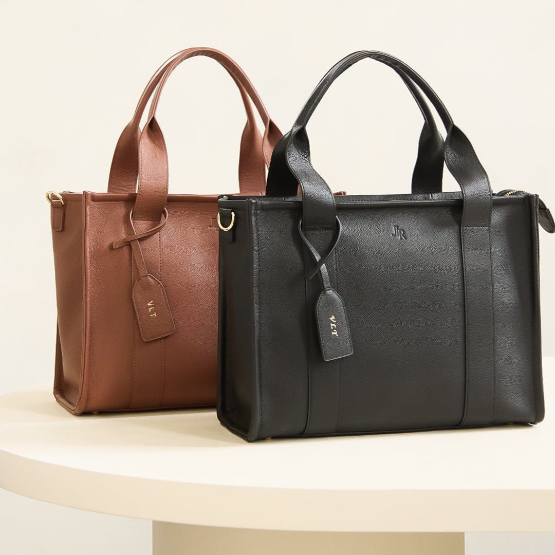 Medium Taylor Tote bag - Dark Brown Suede *Pre-Order* - Image 10