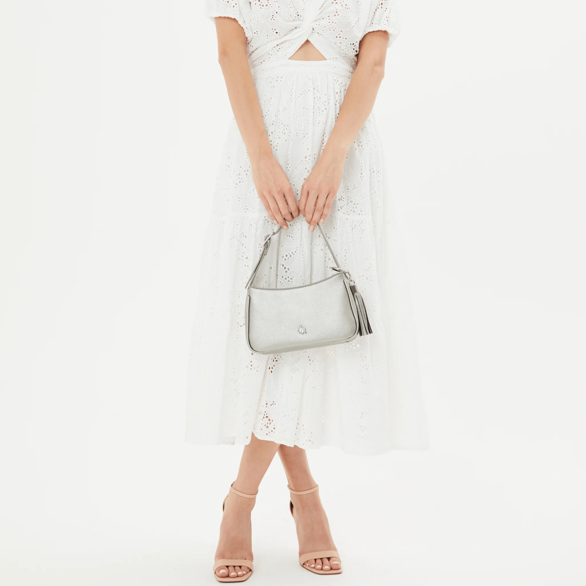 Pewter Romilly Shoulder Bag - Image 3
