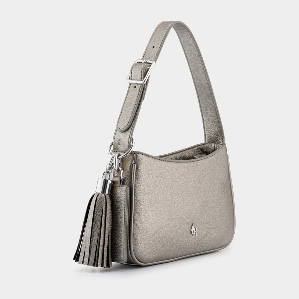 Pewter Romilly Shoulder Bag - Image 4