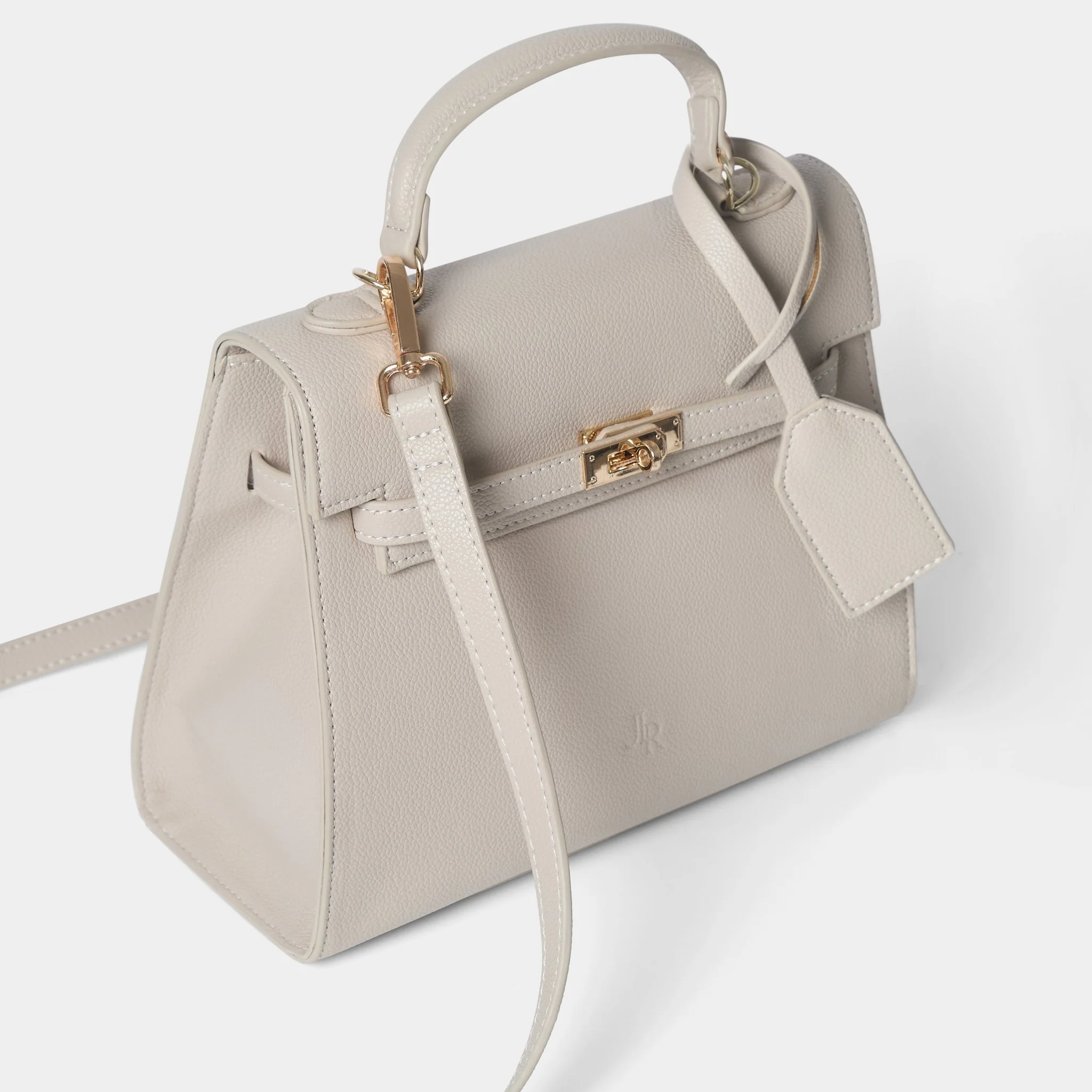 Richmond Top handle bag Taupe - Image 5
