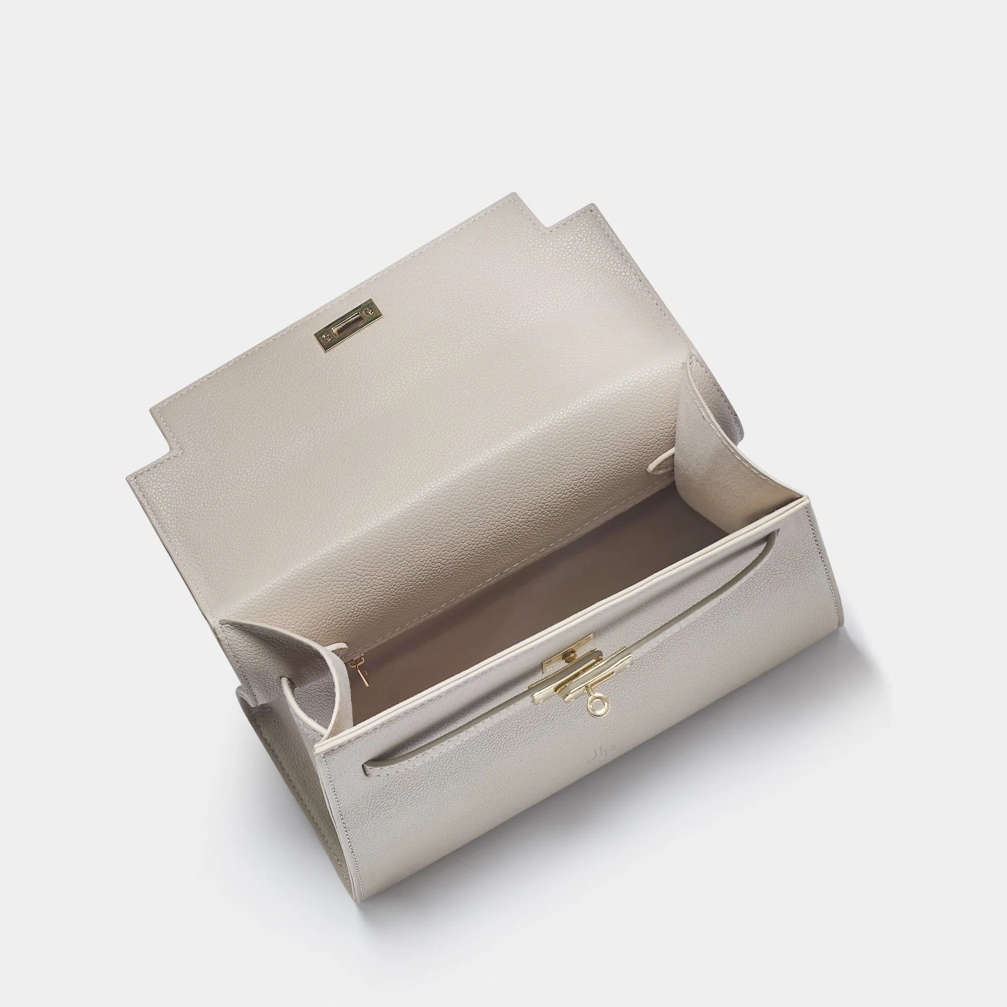 Richmond Top handle bag Taupe - Image 6