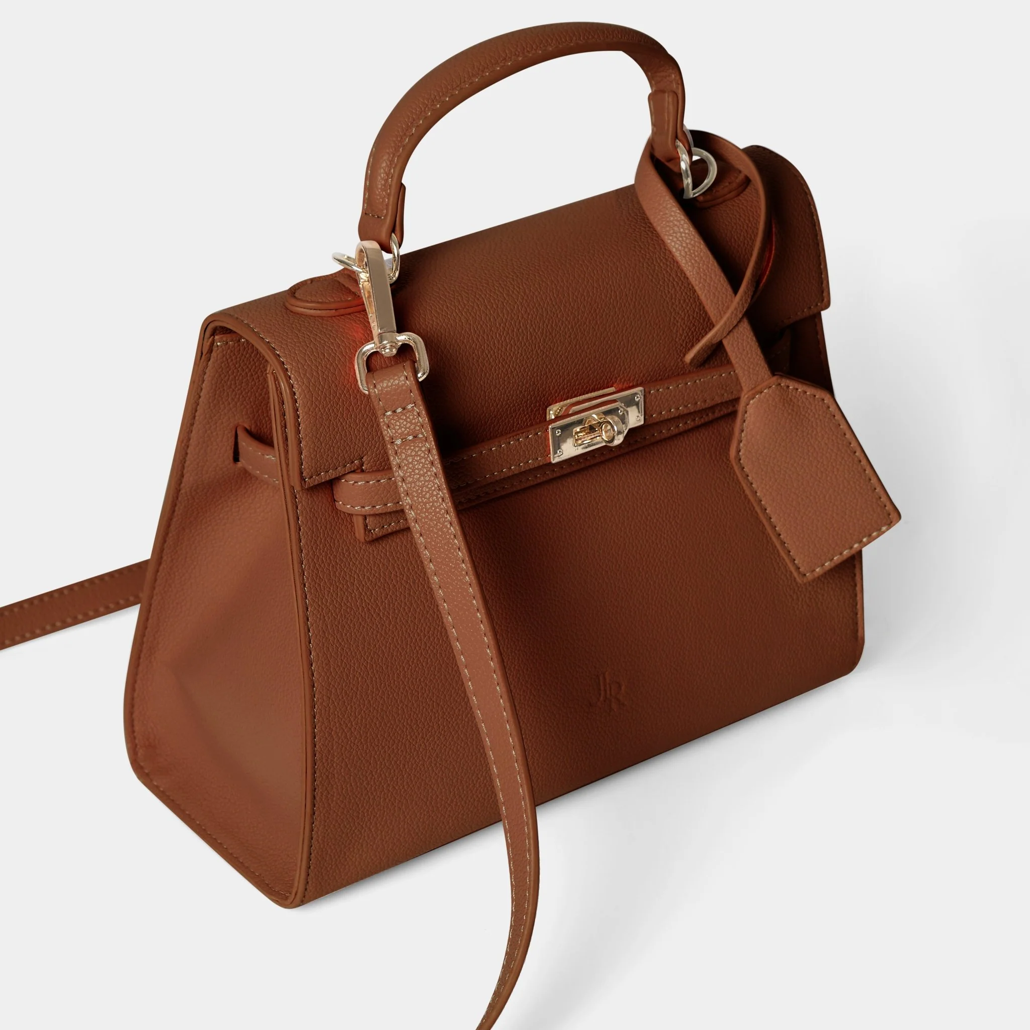 Richmond Top handle bag Tan - Image 5