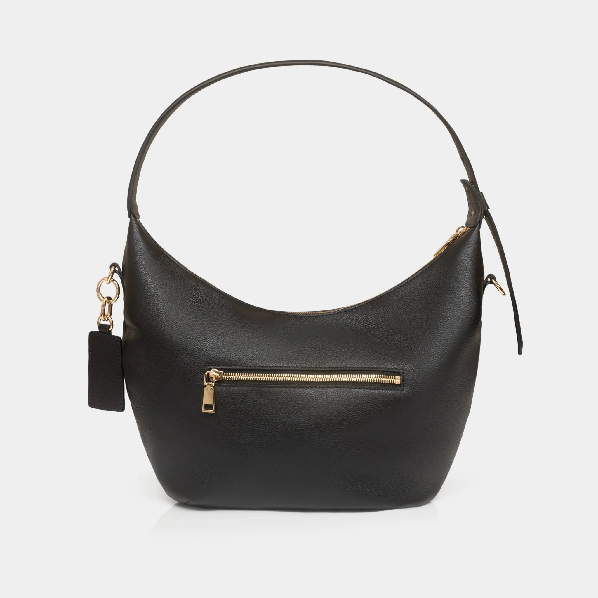 Sloane City Luxe Leather Bag - Black - Image 4