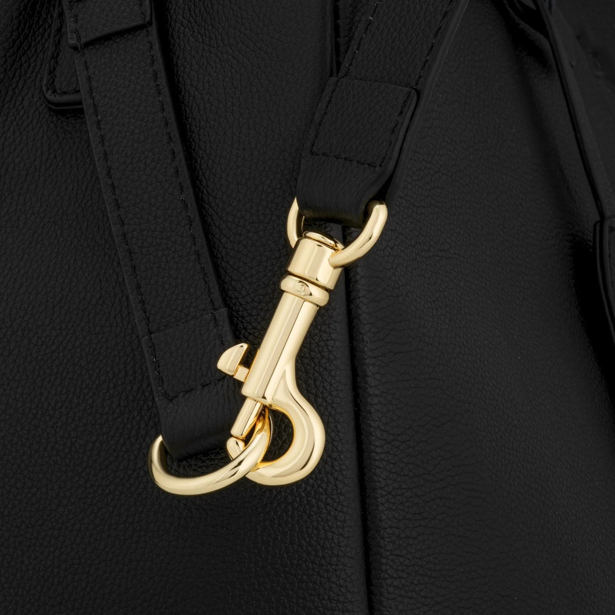 Stella Large Luxe Leather Tote Bag - Black *Pre-order* - Image 13
