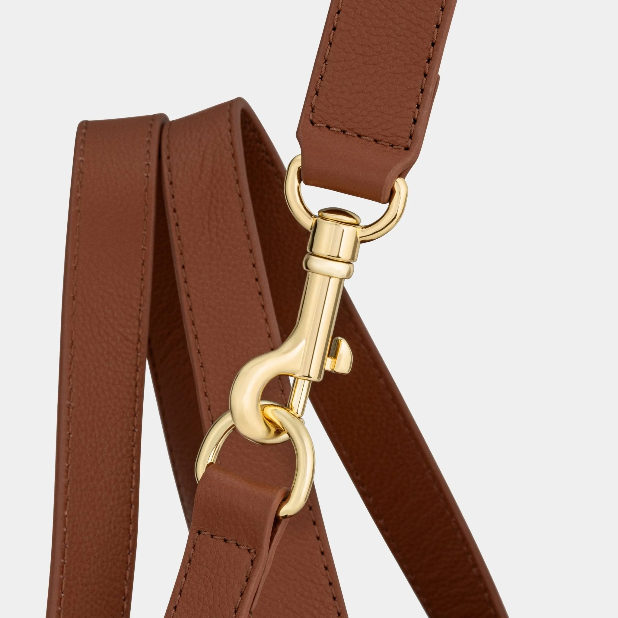 Stella Large Luxe Leather Tote Bag- Tan - Image 11